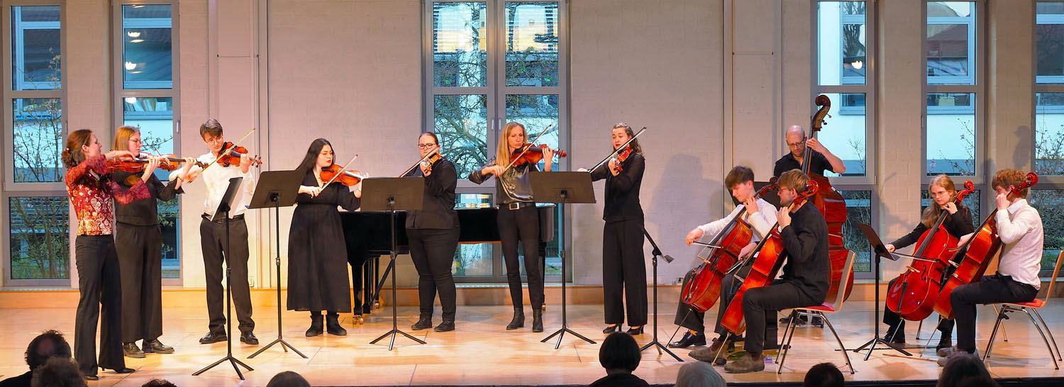 Konzert Fachbereich Streicher