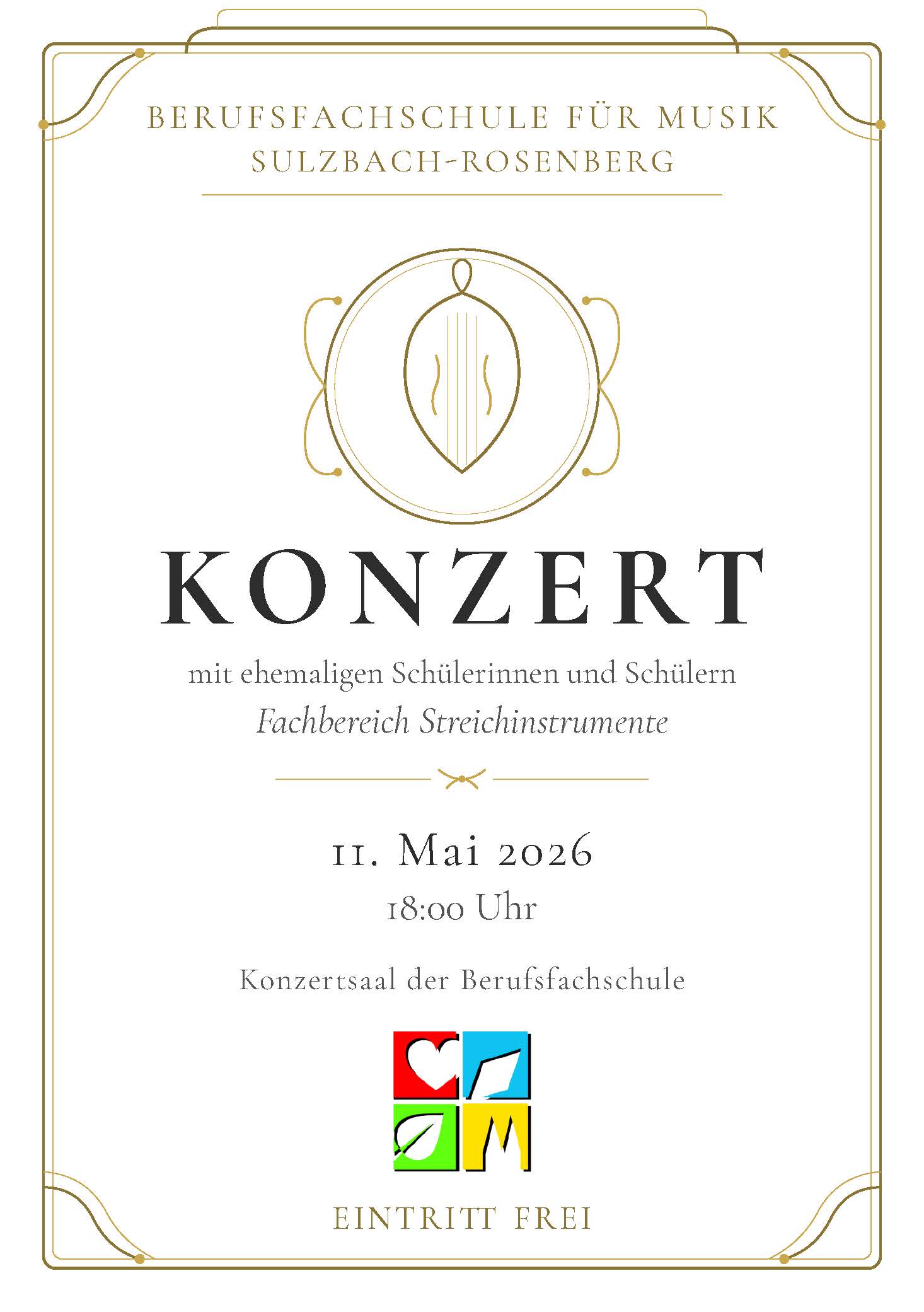  Konzert Fachbereich Streichinstrumente